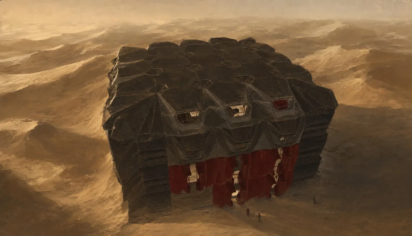ForeheadVCRz's base in the deep desert