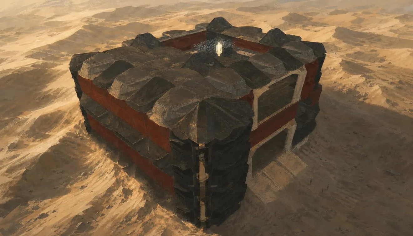 Fremen Worm Turd's base in the deep desert