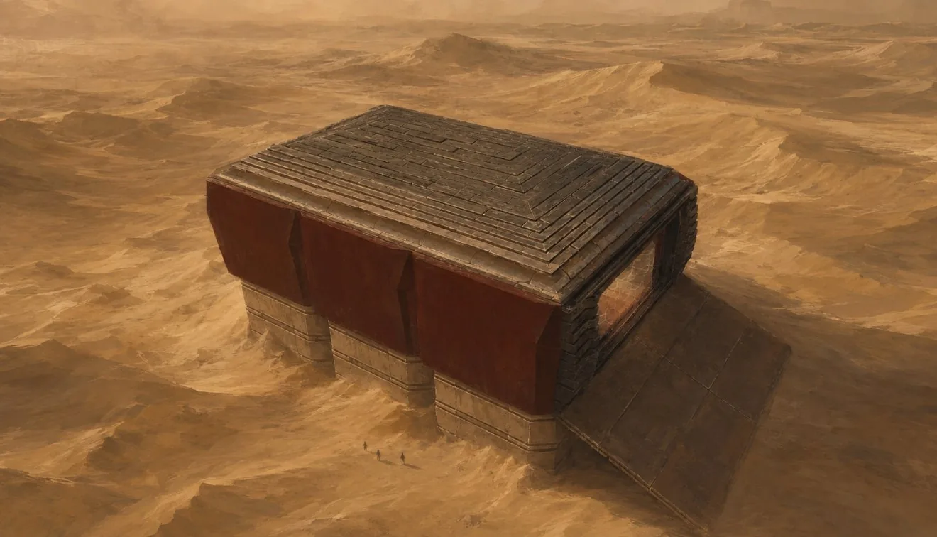 Guildgamesh's base in the deep desert