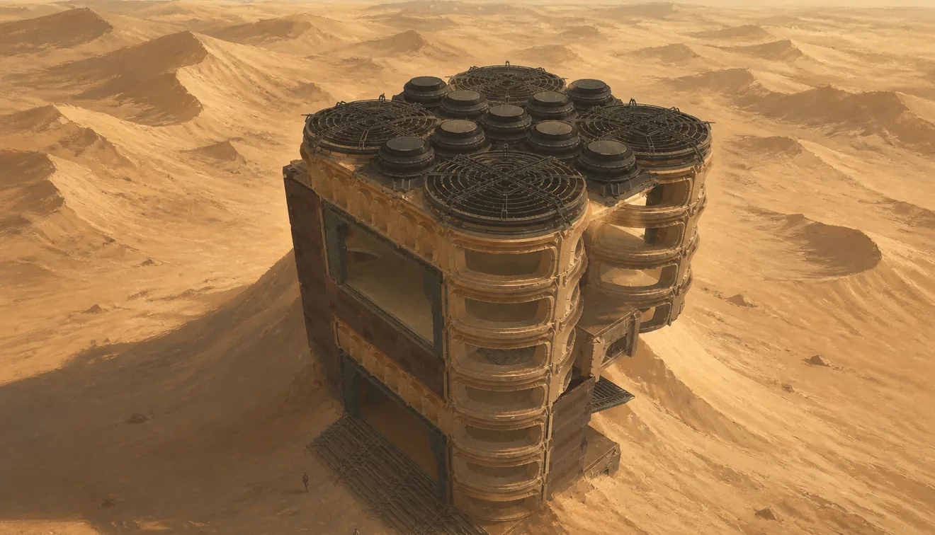 waka waka naka's base in the deep desert